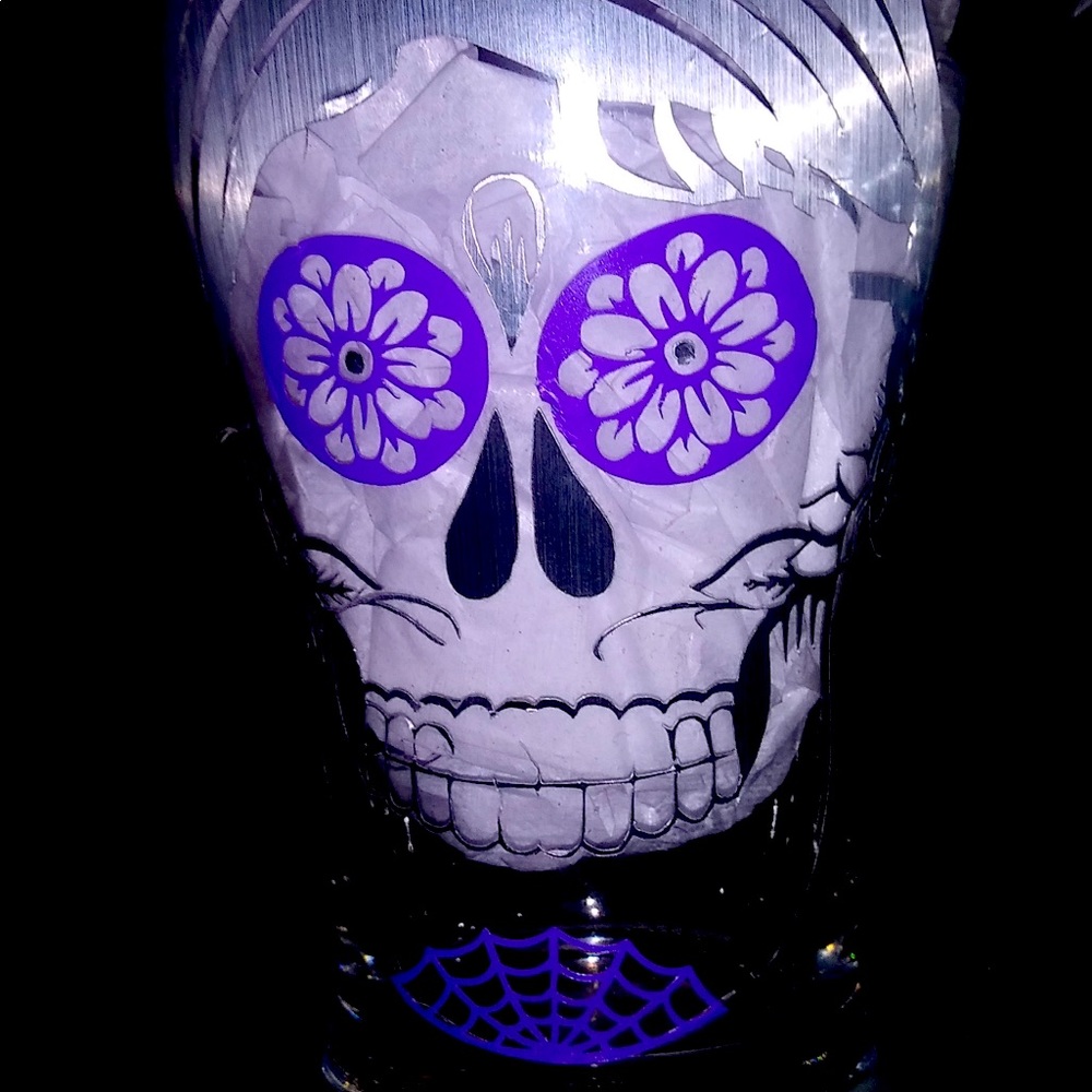 Halloween waterproof vinyl spooky glassses